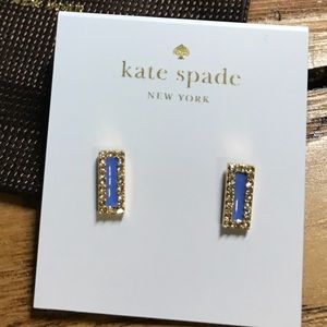 NWT- Kate Spade, ‘Raising the Bar’ earrings